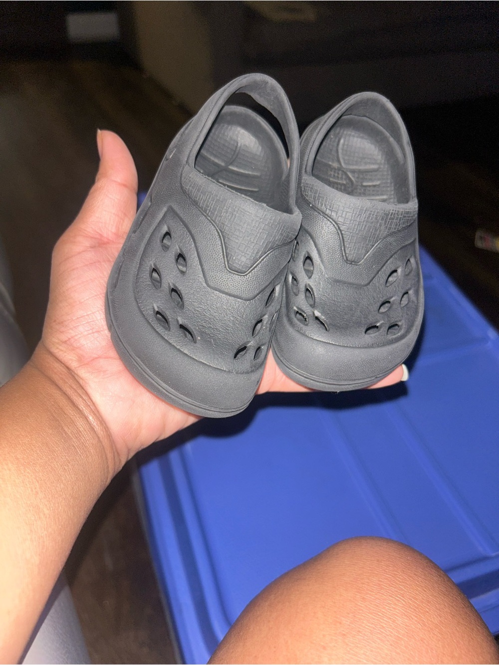 🌼2 for $5🌼 Kids Lightweight Slip-On Clog - Black